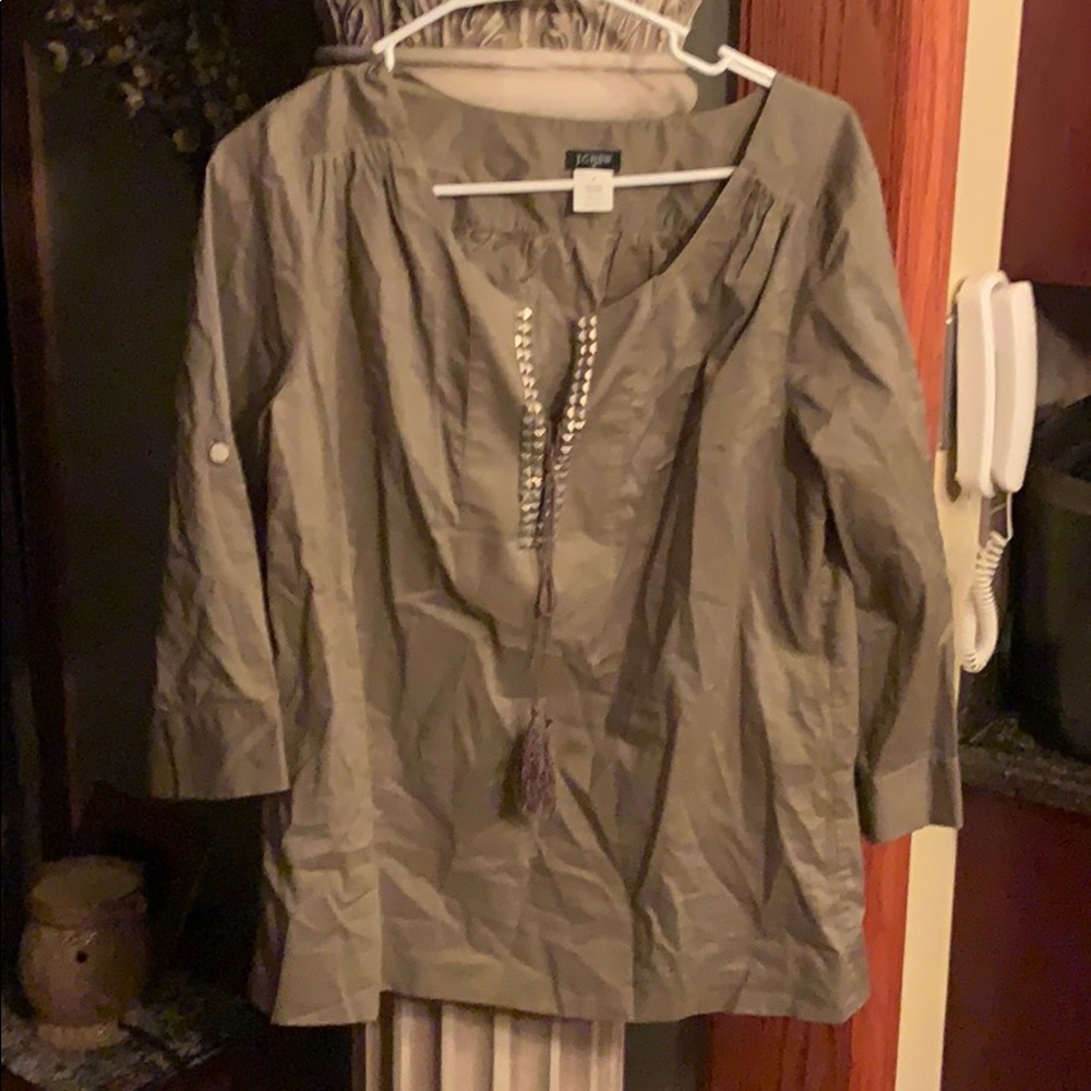 J Crew cotton top